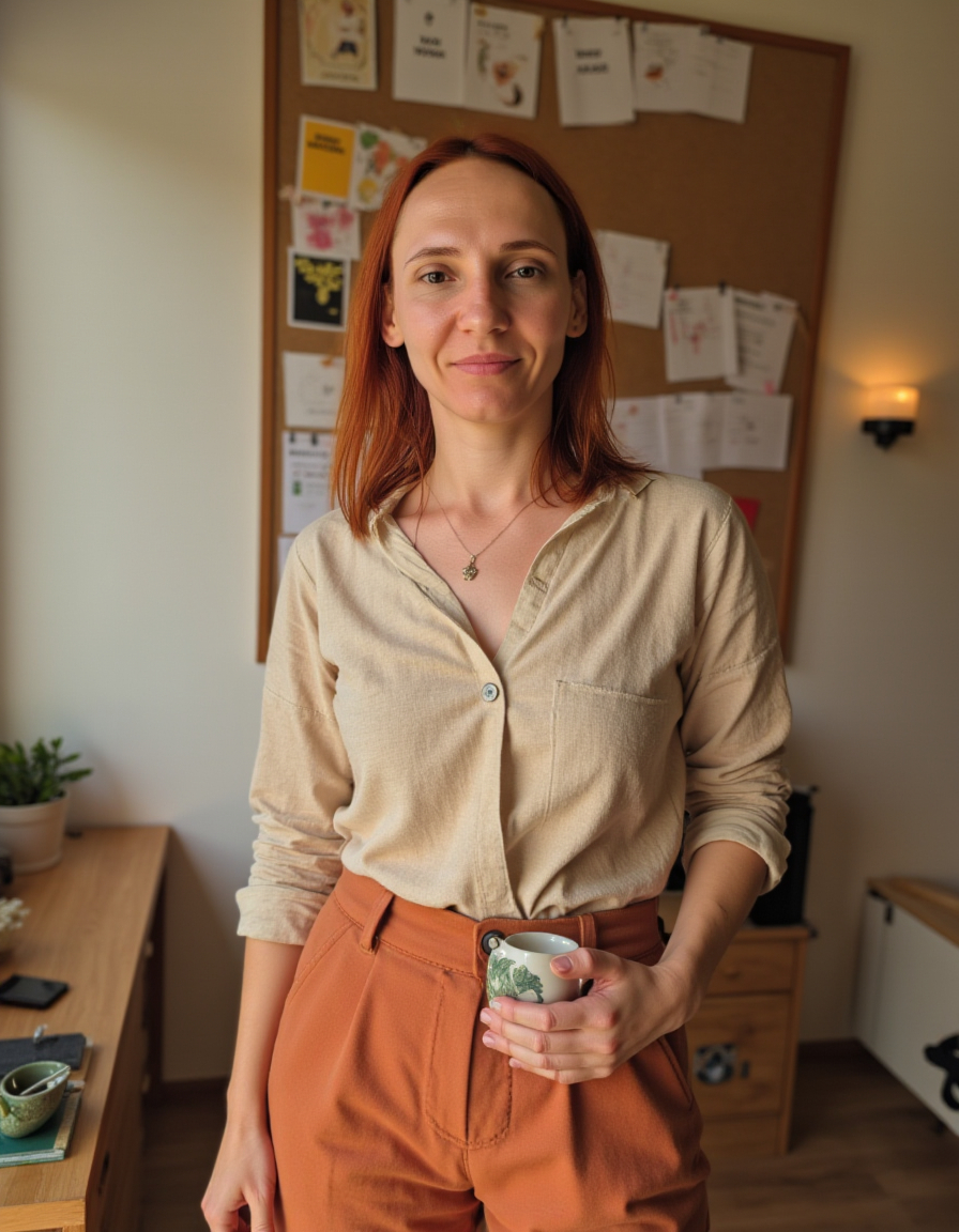 Portrait of Galena Robeva.